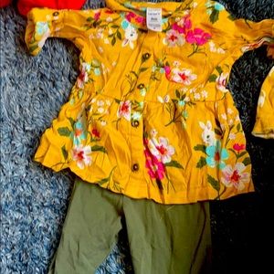 Carter’s outfit and dress 9 month
